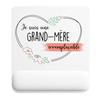 Mousepad - PLANETEE - Grandmother - Multicolored - 22x18 Cm - Non-slip 3 Mm