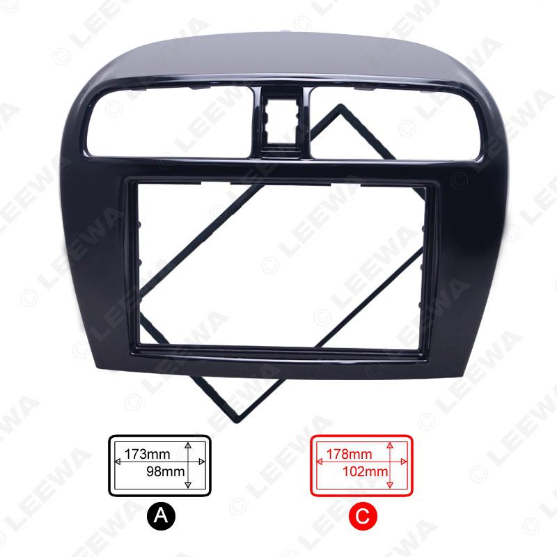 Mitsubishi Mirage/Space Star 2DIN Car Audio Modification Frame