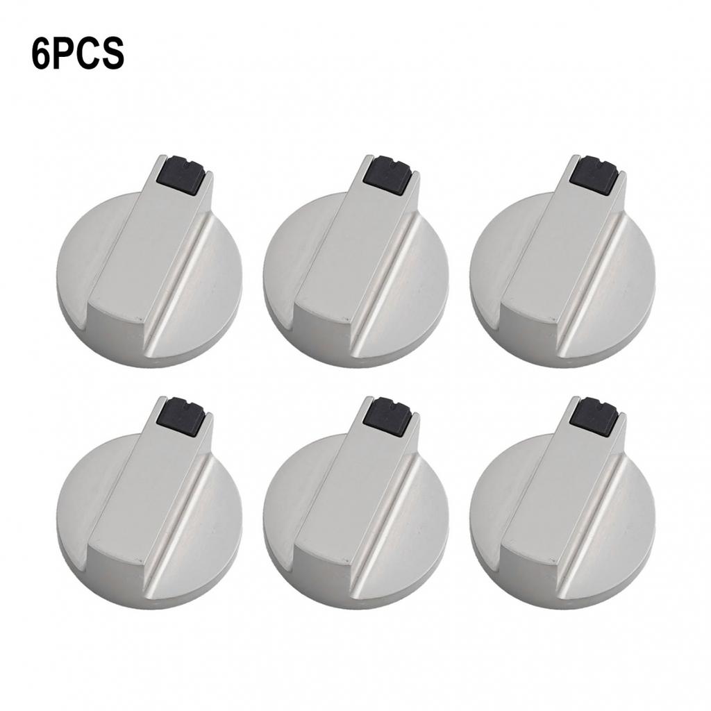 Reliable Performance Rotary Switch Control Knobs for Gas Stove Oven Set of 6