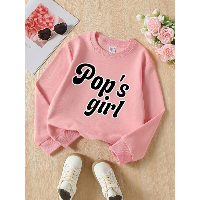 Kids Sweatshirt , Crew Neck Fashion Top, Fun Patterned Lightweight Sweatshirt for Everyday Casual Wear, Perfect for All Kinds of Daily Outfits