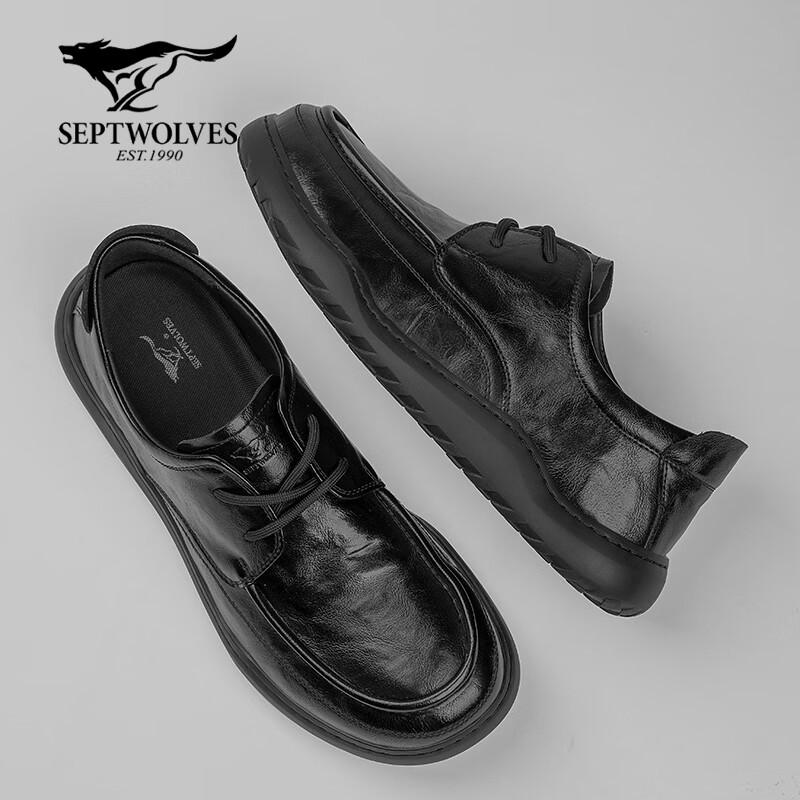 Qipilnag Men's Breathable Casual Business Derby Shoes