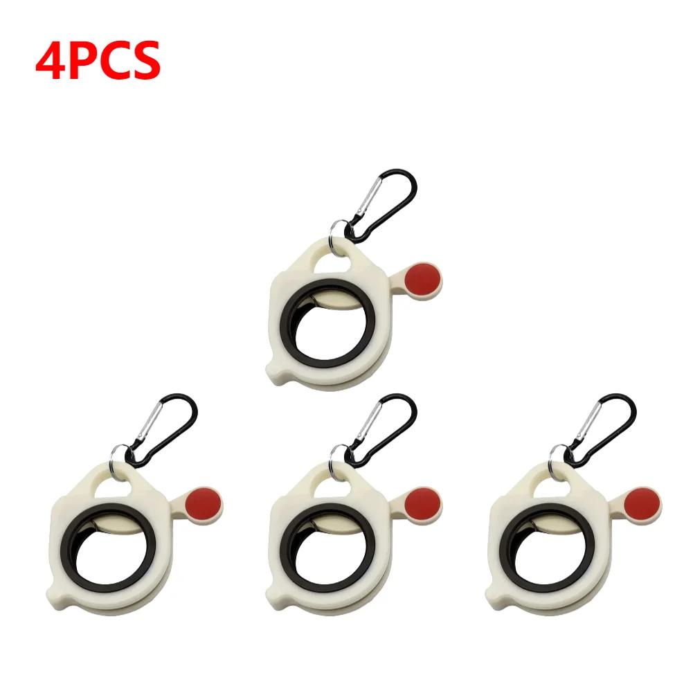 30/15/1 STÜCKE Fluoreszierender Kabelbinder-Organizer Kabelband Aufbewahrungshalter Tragbares Schwerlast-Kabelbinder-Aufbewahrungswerkzeug für den Außenbereich