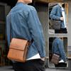 WEIXIER Men's Large Capacity Crossbody Bag, Minimalist Shoulder Messenger, Water-Resistant