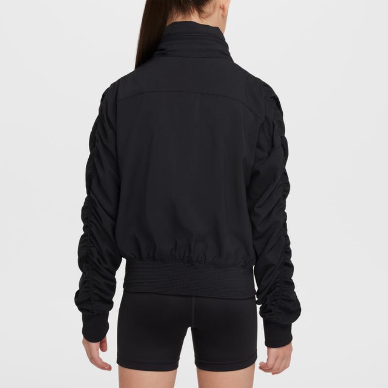 Nike Dri-Fit Woven Lightweight Loose Comfortable Quick-Dry Jacket Men Jacket Black White HJ5192-010