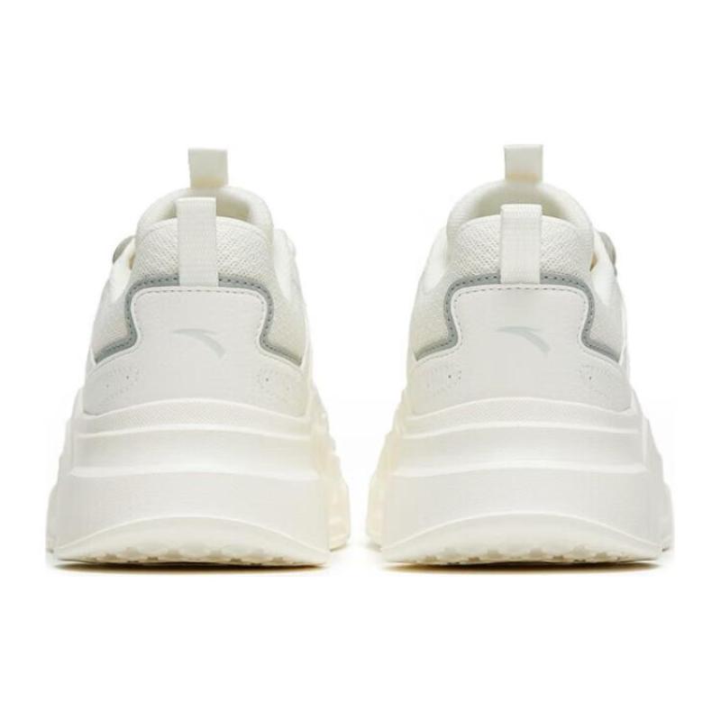 Anta Rabbit Shoes Cushioning Slip Resistant Abrasion Resistant Low Top Casual Shoes Women's White Green Sneakers 922328816-1