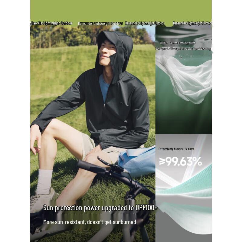 Beneunder Men s Ice Silk UV Protection Outdoor Jacket