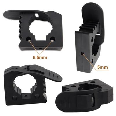 2Pcs Quick Fist Rubber Clamp Tools Equipment Mounting Clamp For Offroad Vehicle Atv Utv Truck Auto Accessorieses