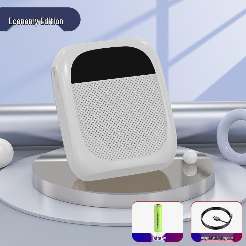 Little Bee Portable Amplifier with Built-in Recording and Anti-Howling for Teachers and Street Vendors