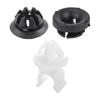 Car Hood Props Rod Clips Engine Bonnet Support Rack Holders DIYer Friendly 3Pieces Easy Install for Maintenance Safety