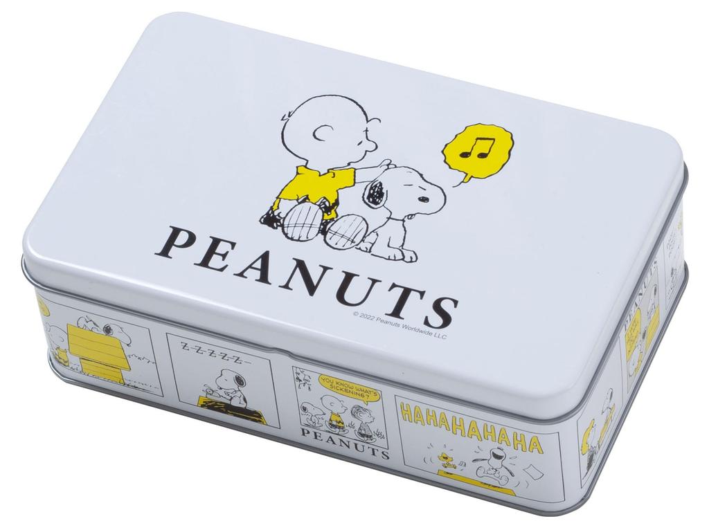 Misasa Snoopy Sewing Set Tin Can Type 8653 (With Tray) NO.