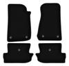 BASIC schwarze Velours-Fußmatten für: Jeep Wrangler IV Offroad (2017-)