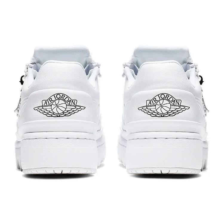 Womens Air Jordan 1 Jester XX Low 'White' (women's Sizes) White / White-Black Vintage Basketball Shoes AV4050 100