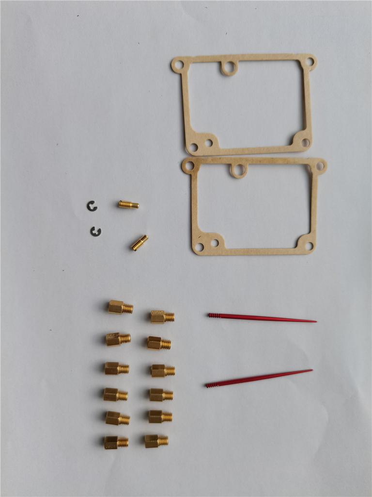 2PCS with Pin Cushion Carb Carburetor Main Nozzle Repair Kit For Yamaha Banshee