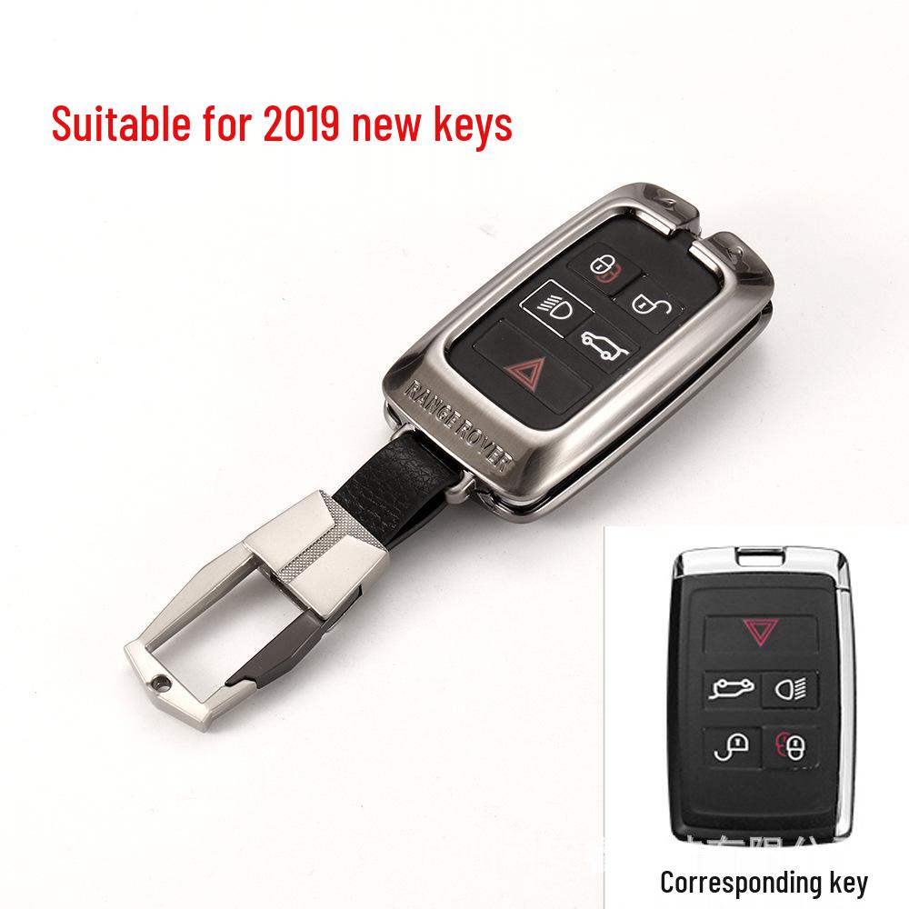 Leather Key Cover for 2019 Land Rover & Jaguar: Fits Range Rover, Evoque, Freelander