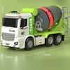 Simulation Inertial Engineering Truck Cement Mixing Discharge Acousto-optic Concrete Set Toy Car Toys For Kids 2 To 4 Years Old
