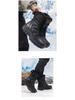 Men's Winter Waterproof High-Top Fleece-Lined Hiking Boots – Non-Slip Snow Boots for Outdoors
