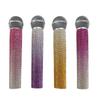 Coprimicrofono Argento Oro Strass Manico Microfono Bling Bling Manicotto per Microfono Show TV