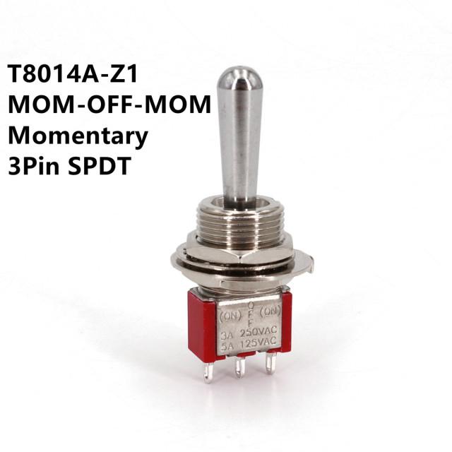 

SH T80-T серії Z1 Велика довга ручка 12 мм для монтажу на панелі Міні-тумблер 5A 125VAC