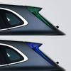 Per Geely EX5 Galaxy E5 2024 2025 Spoiler Posteriore Auto Pellicola Adesivo Pinna di Squalo Colorato Riflettente Laser Decorazione Accessori