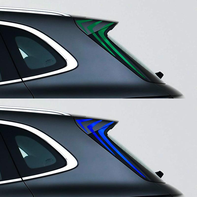 Per Geely EX5 Galaxy E5 2024 2025 Spoiler Posteriore Auto Pellicola Adesivo Pinna di Squalo Colorato Riflettente Laser Decorazione Accessori