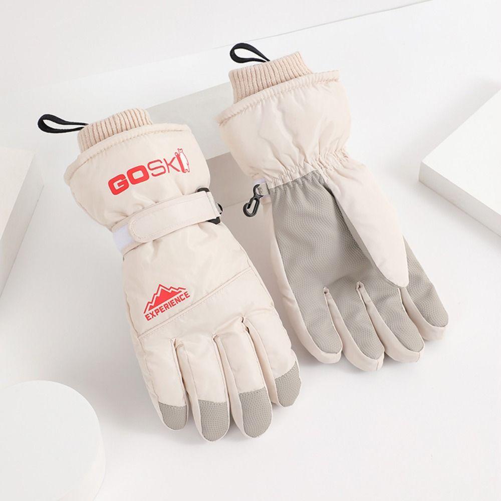 Keep Warm Snowboard Gloves  Cycling Mittens Elastic Full Finger Mittens  Hiking