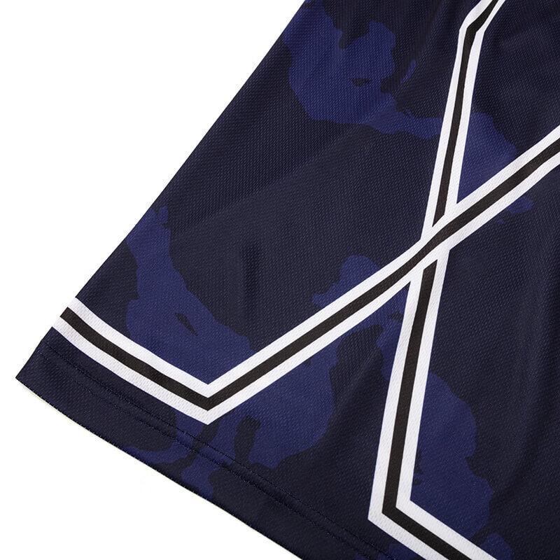 Under Armour Schnelltrocknendes gestricktes Kurzarm-T-Shirt Camouflage-Shorts Lässiges Sportset Herrensets 21500531-001+24500210-409