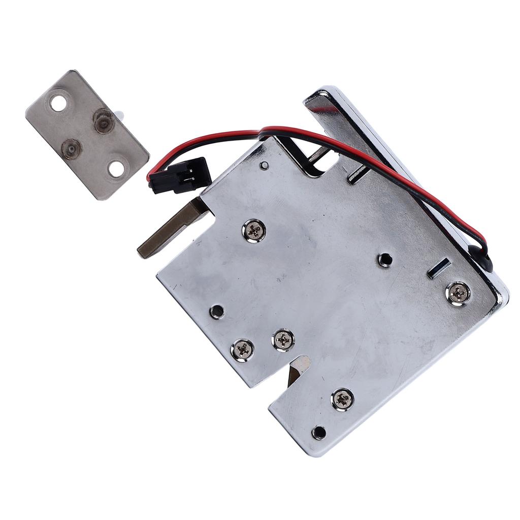 Electric Latch Lock Electromagnetic Control Cabinet Door Locker Solenoid Spring Drawer Lock 24V