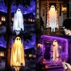 Halloween Geist Hängende Schaukel Dekoration Mit Fernbedienung LED-Lichtern Für Außenbereich Garten Und Hof