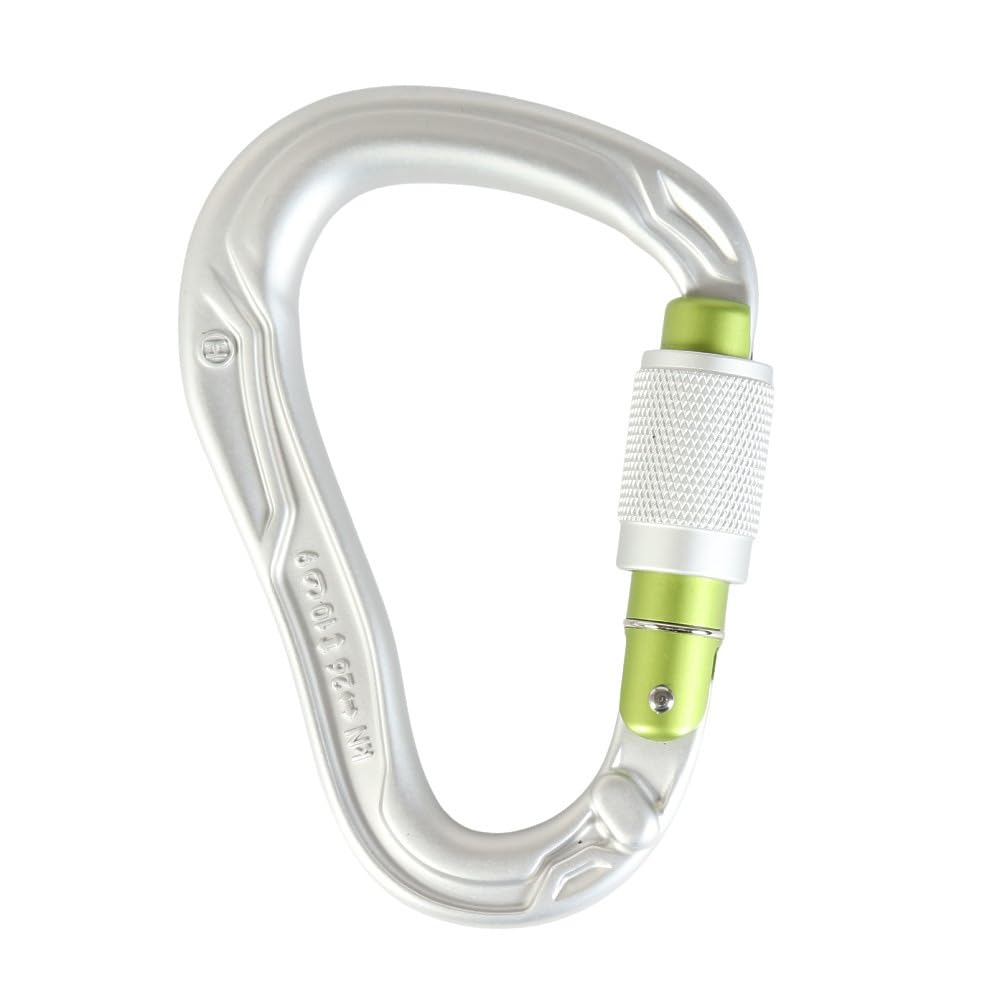 Edelrid HMS Bullet Permalock Carabiner ER73760 SI (Silver/FF/Men's, Lady's) [Used]