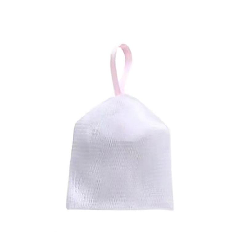 10/20Pcs Bubble Foaming Net Bathing Soap Bubble Net Facial Care Cleaning Assistant Tool Portable Body Wash Net Bag Bathroom Tool