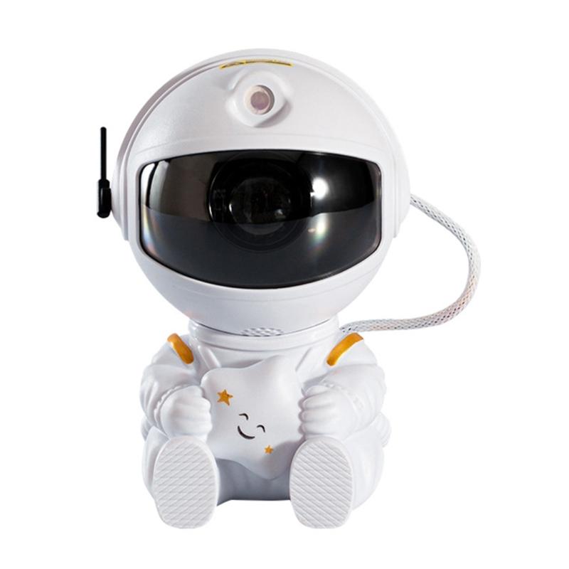 Wireless Remote Control Astronaut Projector Unique Home Decorative Nebula Ceiling Light Creative Night Lamp for Bedroom