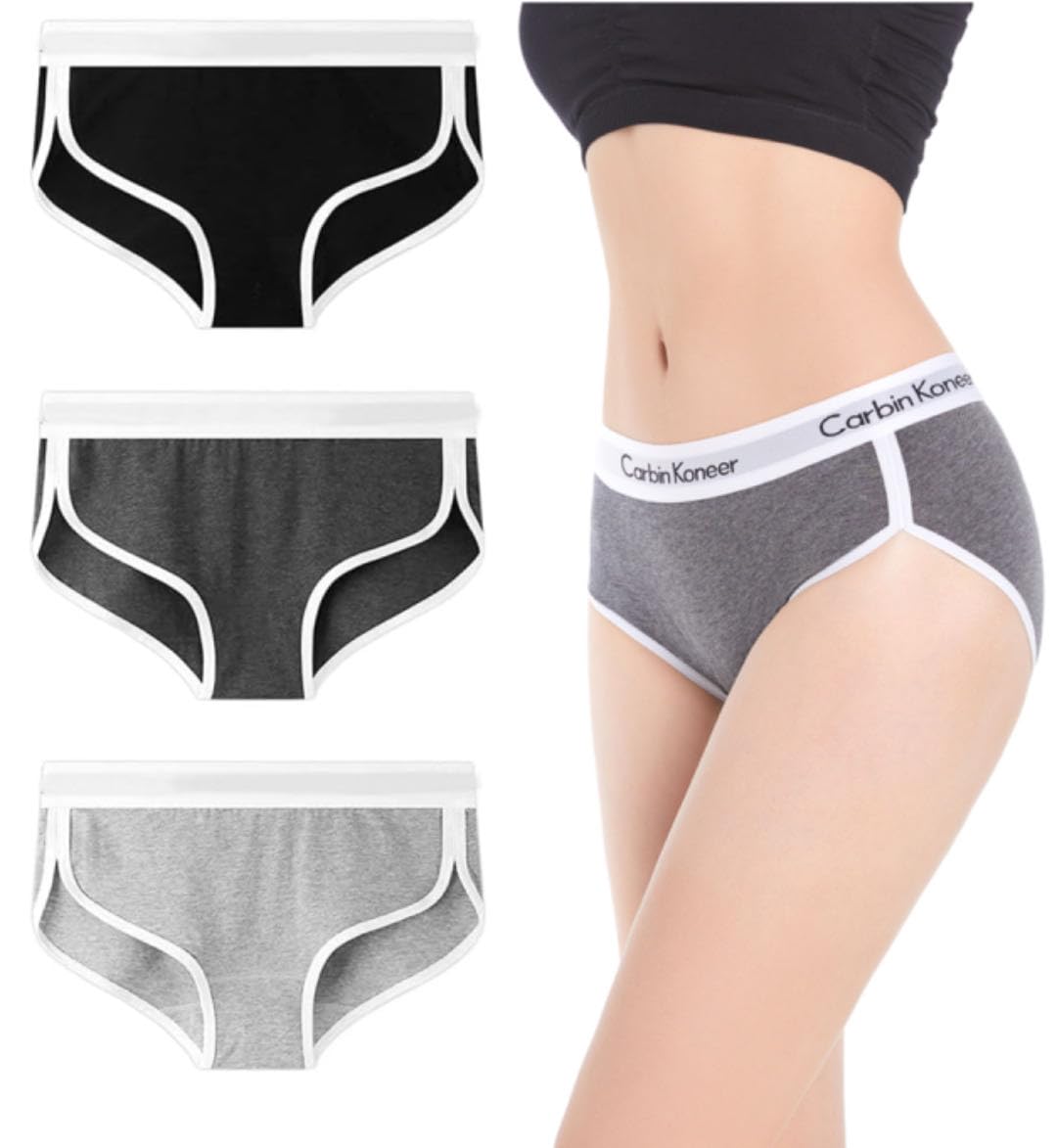 

ROSE ISLAND Хлопковое Стильное Нижнее Белье для Женщин в Их и 40-е и Темные Женские Трусики, Мягкие, Не Стягивающие, Трусики Слипы, 20-е, 30-е, (М,