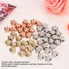 50pcs Plastic Star Shaped Beads 3 Colors Plastic Spacer Beads Jewelry Making Beads  Earring Craft