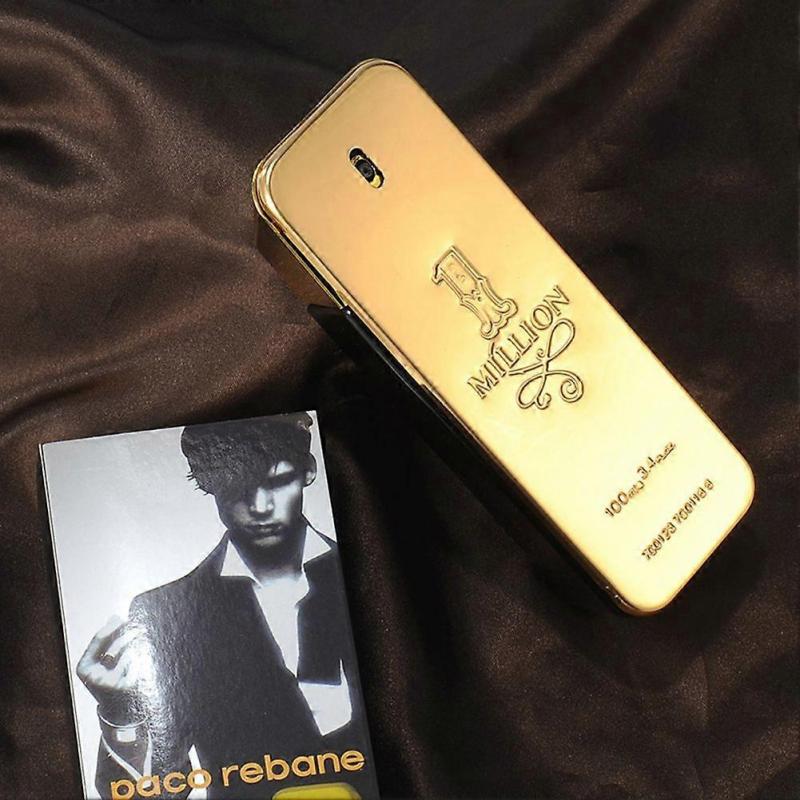 One Million Gold Herren Eau de Parfum 100ml Langanhaltendes holziges Kölnisch Wasser Geschenk für Männer