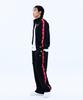 Mihak Lettering Tape Track Jacket (Black)