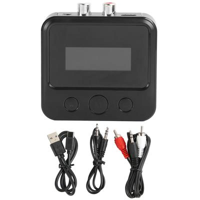 Bluetooth Transmitter Receiver Low Latency 2 In 1 Bluetooth AUX Adapter for Sound TV Car PC MP3