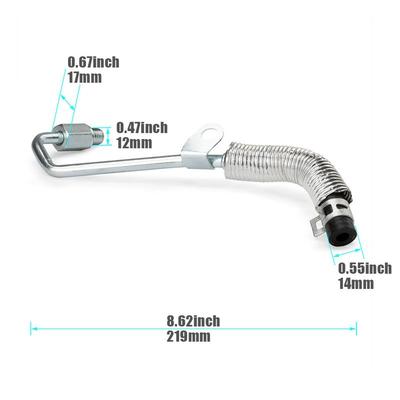 Linha de Mangueira de Retorno do Líquido de Arrefecimento do Turboalimentador 55567067 55580423 55592600 25196807 55565395 Para BUICK ENCORE CHEVROLET CRUZE SONIC TRAX