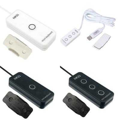 Tastatur USB Makro-Programmierungstaste USB-Verbindungstastatur mit Braille-Design zum Arbeiten und Spielen Tragbare Tastatur