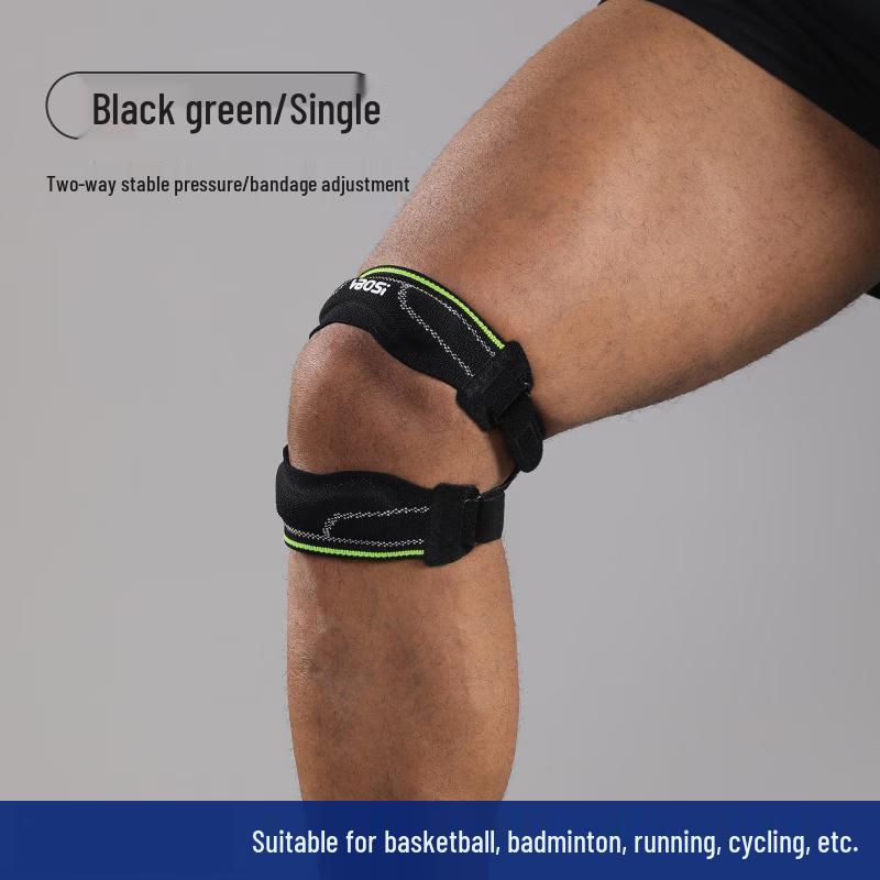 OLOEY Breathable Sports Knee Brace with Dual Patella Strap