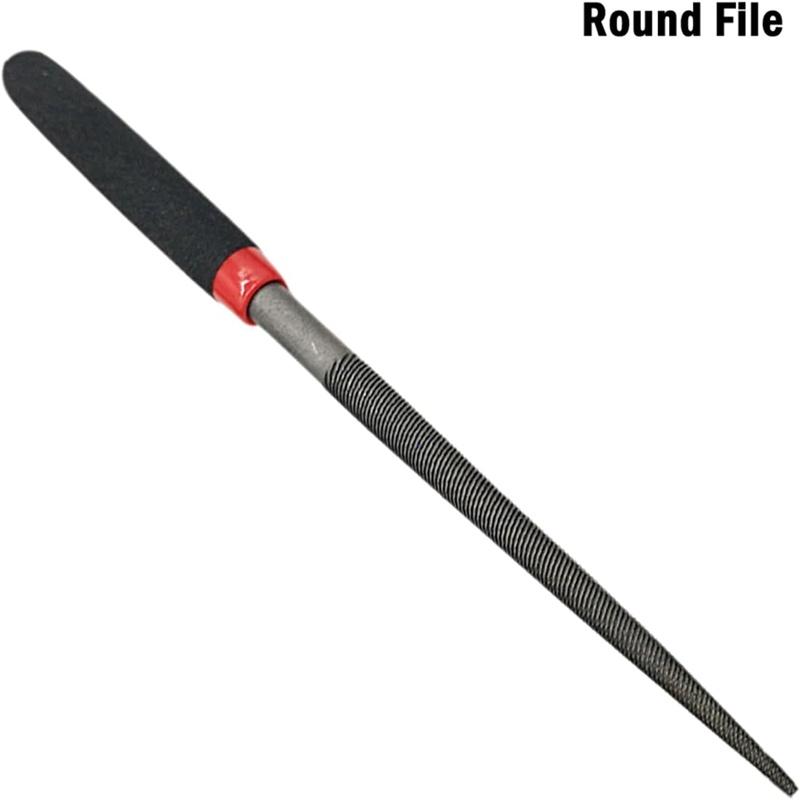 118mm Small Steel Files Needle Flat File for Stone Glass Metal Carving Craft Needle Filing Woodworking Hand Tool Set