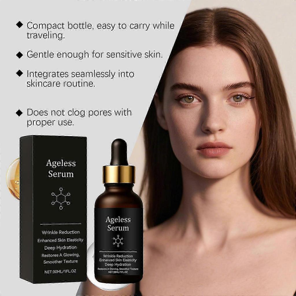Ageless Serum, All-In-One Anti-Aging Wrinkle Essence, Intensely Firms Skin, Smooths Fine Lines & Hydrates For Women