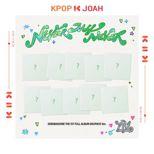 

ZB1 (ZEROBASEONE) [НІКОЛИ НЕ КАЖИ НІКОЛИ] 1-й Повноформатний Альбом (DIGIPACK Ver.) GROUP Ver.