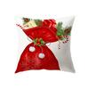Christmas Theme Decorative Printed Pattern Cushion Cover Home Decoration Living Room Sofa Pillow X