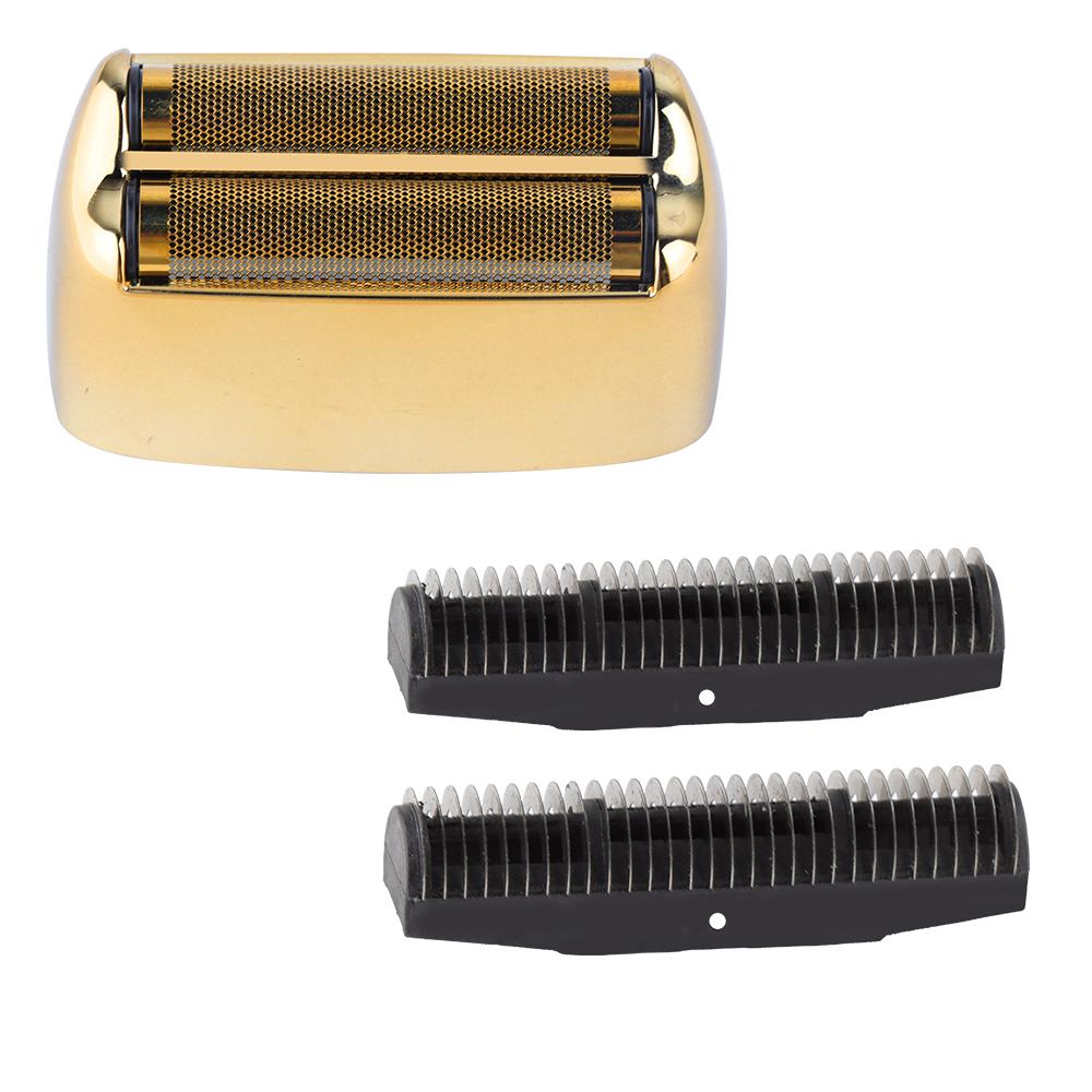 Профессиональная бритва для парикмахера Двойная сменная фольгирующая головка и режущий блок Для машины HIENA -809 Беспроводная фольгирующая бритва