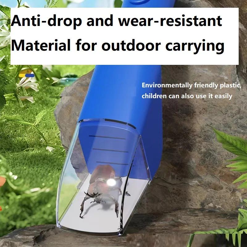 Handheld Insect Catcher Tool Spider Bee Trap Clamp Outdoor Nature Exploration Toy for Kids