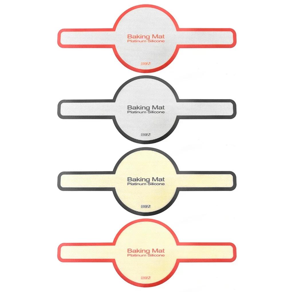 Non-stick Heat-resisting Colorful Silicone Baking Mat for Pastry Dough Rolling, Bakery Oven Pad, Bakeware Kitchen Tools Gadgets