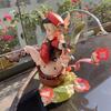 18CM Genshin Impact Klee Ver Mädchen Figur Mondstadt Prächtig und Funken PVC Action Modell Spielzeug Sammlung Puppen Geschenke