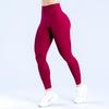Pantaloni da Yoga DF Senza Cuciture a Vita Bassa: Collant traspiranti, ad asciugatura rapida e sollevamento dei glutei per la corsa e il fitness