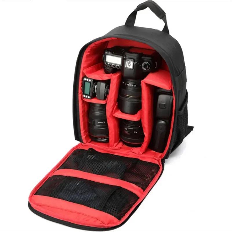 Outdoor Camera Backpack Video Digital Shoulder Camera Bag Waterproof Photo Knapsack Case DSLR For Canon Nikon Sony Olympus Fuji