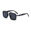 JYL TS Men's Retro Double-Bridge Polarized - Unique Square Sun Shades ZS-98353P